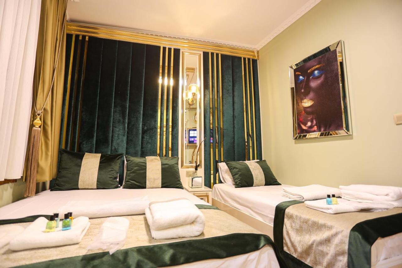 Whitemoon Hotel Suites Taksim Isztambul Kültér fotó