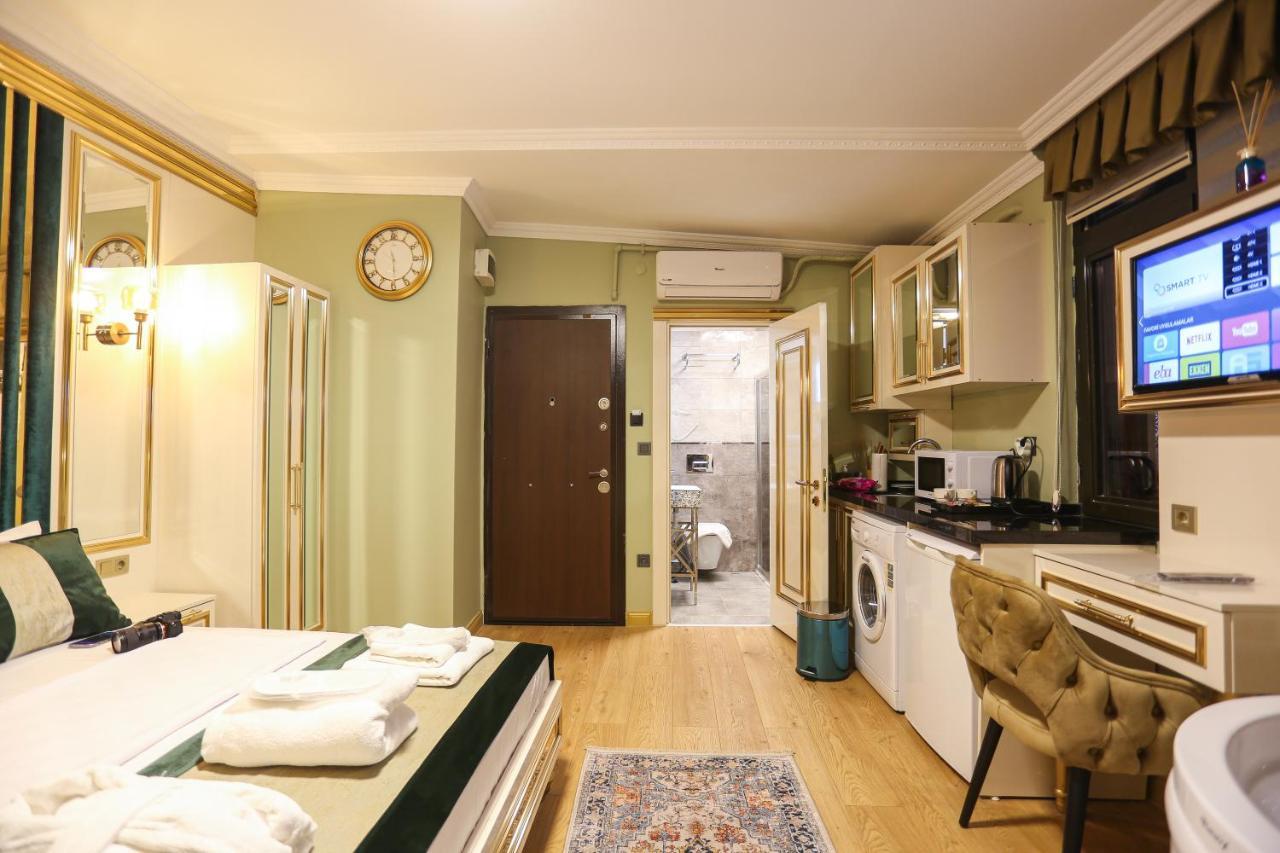 Whitemoon Hotel Suites Taksim Isztambul Kültér fotó
